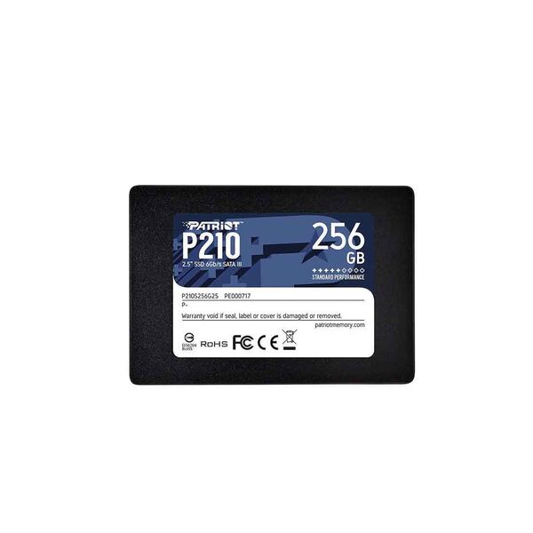 SSD 256GB 2.5" PATRIOT P210 SATA3 6GB/S NEW