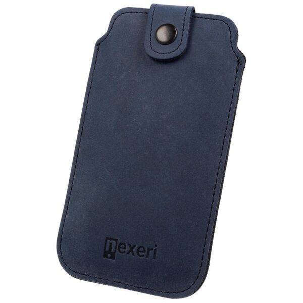 Sleeve Phone Case HUAWEI MATE 20 X 5G Nexeri Leather Pocket XXXL navy blue 5904161123002