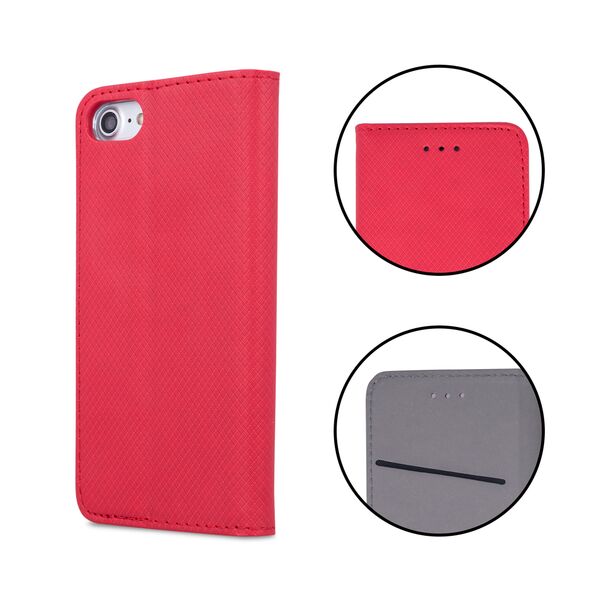 Smart Magnet case for Samsung Galaxy S24 FE red 5907457792463