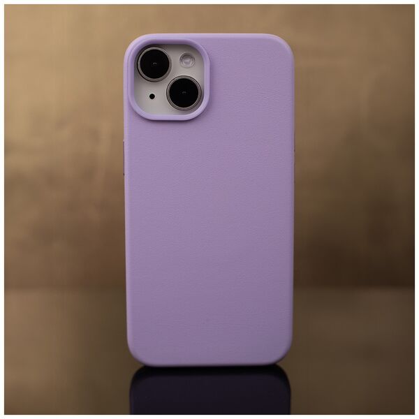 Mag Leather case for iPhone 14 Pro Max 6,7&quot; purple 5907457734234