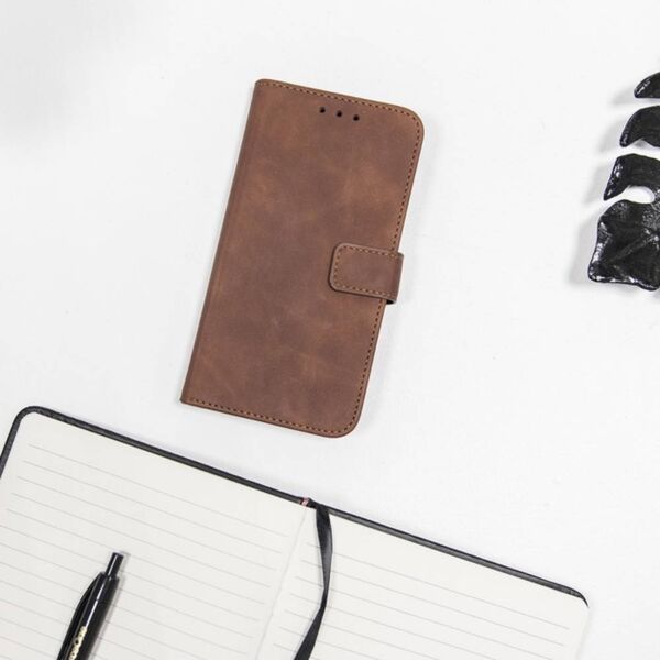 Case XIAOMI REDMI NOTE 12S Smart Velvet Case brown 5900495390233