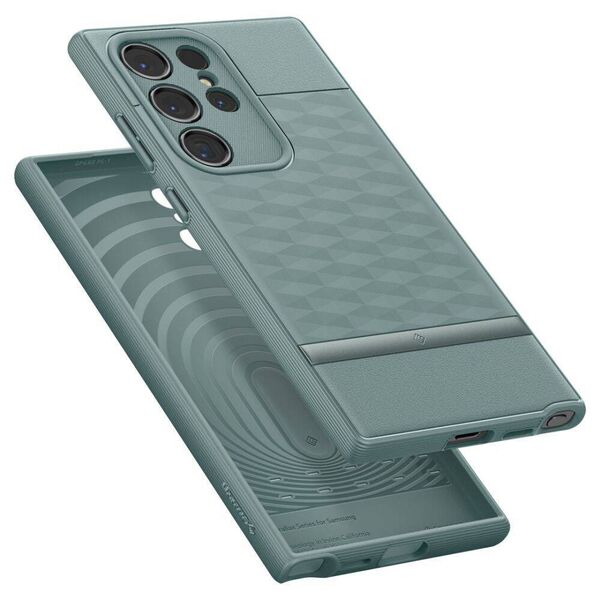 Case SAMSUNG GALAXY S24 ULTRA Caseology Parallax Sage Green 810083834283