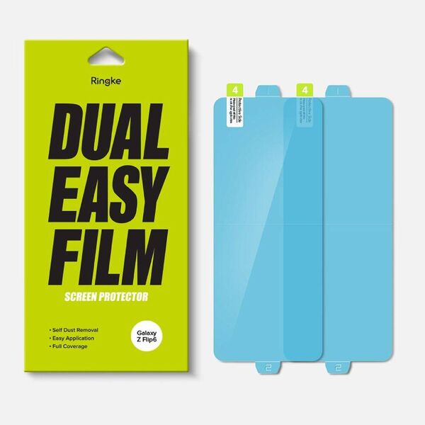 Protective Film SAMSUNG GALAXY Z FLIP 6 Ringke Dual Easy 2-pack Clear 8809961787041