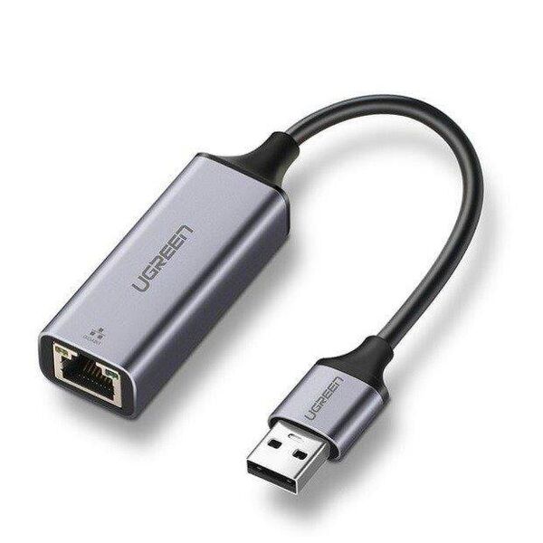 External Adapter UGREEN Gigabit Ethernet USB 3.0 (grey) 6957303804306