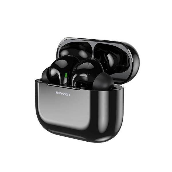 Bluetooth 5.0 TWS Headphones + AWEI Docking Station (T29) black 6954284054393