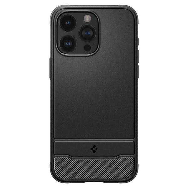 Case APPLE IPHONE 15 PRO Spigen Rugged Armor MagSafe Matte black 8809896750349