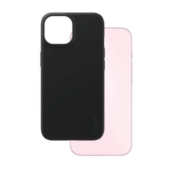 Case APPLE IPHONE 15 CARE by PanzerGlass Fearlessly Fashionable Case (1429) black 5715685005640