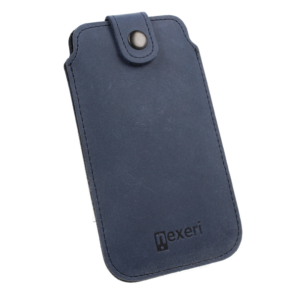 Sleeve Phone Case SAMSUNG GALAXY S24 ULTRA / A15 4G/5G / A25 5G Nexeri Leather Pocket XXL+ navy blue 5904161148852