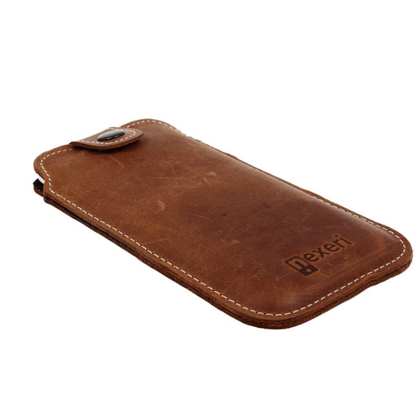 Sleeve Phone Case SAMSUNG GALAXY S24 ULTRA / A15 4G/5G / A25 5G Nexeri Leather Pocket XXL+ brown 5904161148869