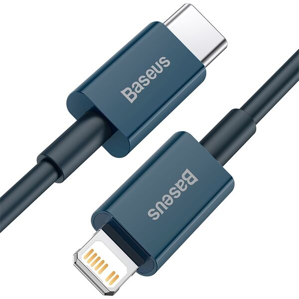 Baseus cabel Superior PD USB-C - Lightning 1,0m blue 20W 6953156205321