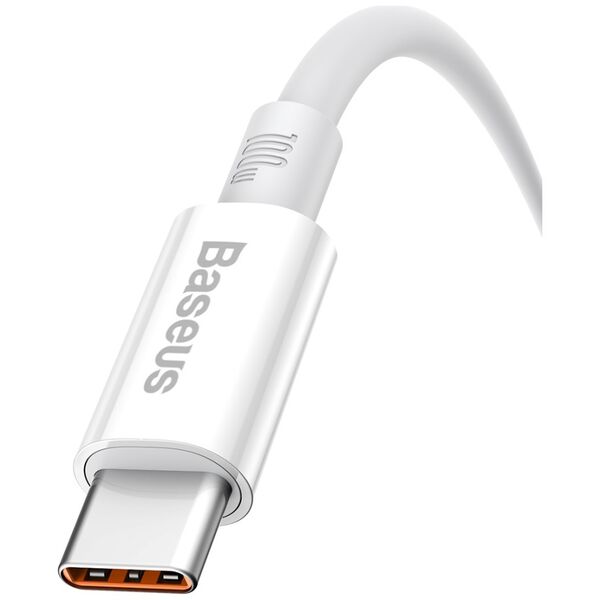 Baseus cabel Superior USB - USB-C 1,0m moon white 100W P10320102214-01 6932172631932