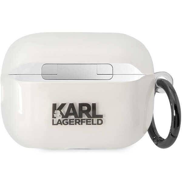 Original Case APPLE AIRPODS PRO 2 Karl Lagerfeld Ikonik Choupette (KLAP2HNCHTCT) transparent 3666339099312