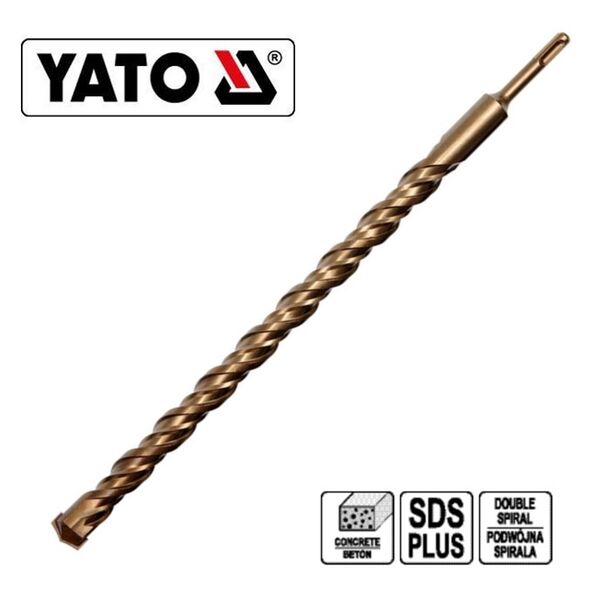 YATO ΥΑΤΟ ΤΡΥΠΑΝΙ SDS PLUS ΤΡΙΚΟΠΟ - 25.0MM-ΔΙΑΜΕΤΡΟΣ, 460.0MM-ΜΗΚΟΣ 20004191 ΤΕΜΑΧΙΟ εως 12 άτοκες δόσεις