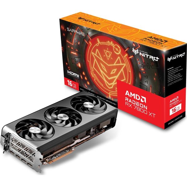 Κάρτα γραφικών Sapphire Nitro+ Radeon RX 7800 XT 16GB GDDR6 (11330-01-20G)