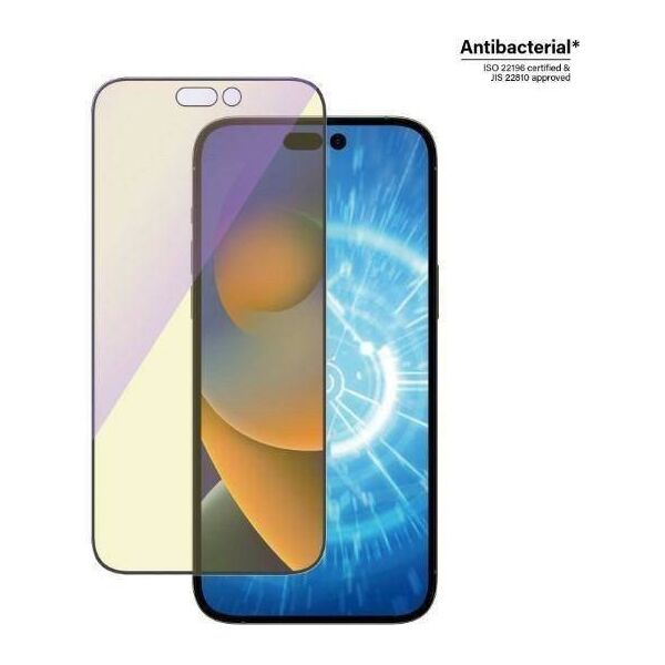 Tempered Glass 5D IPHONE 14 PRO MAX PanzerGlass Ultra-Wide Fit Screen Protection Antibacterial Easy Aligner Included Anti-blue light (2794) 5711724027949