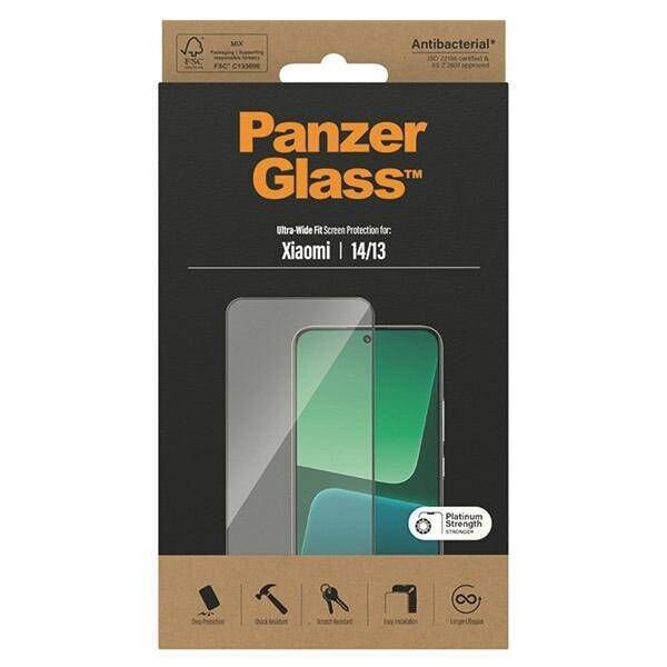 Tempered Glass XIAOMI 13 / 14 PanzerGlass Ultra-Wide Fit Screen Protection 5711724080661