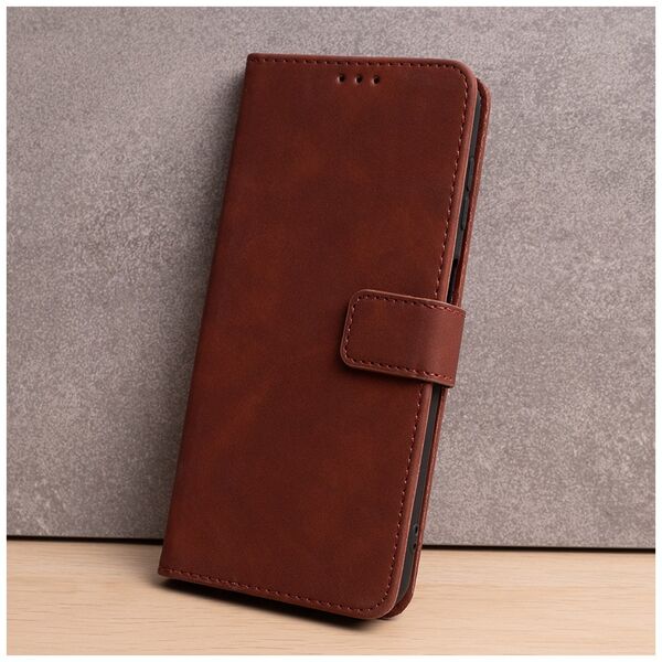 Smart Velvet case for iPhone 16 Pro 6,3&quot; brown 5907457784369