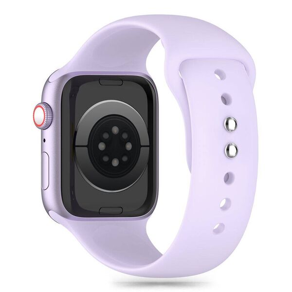 Strap for APPLE WATCH 4 / 5 / 6 / 7 / 8 / 9 / SE / ULTRA 1 / 2 (42 / 44 / 45 / 49 MM) Tech-Protect Silicone purple 5906302305124