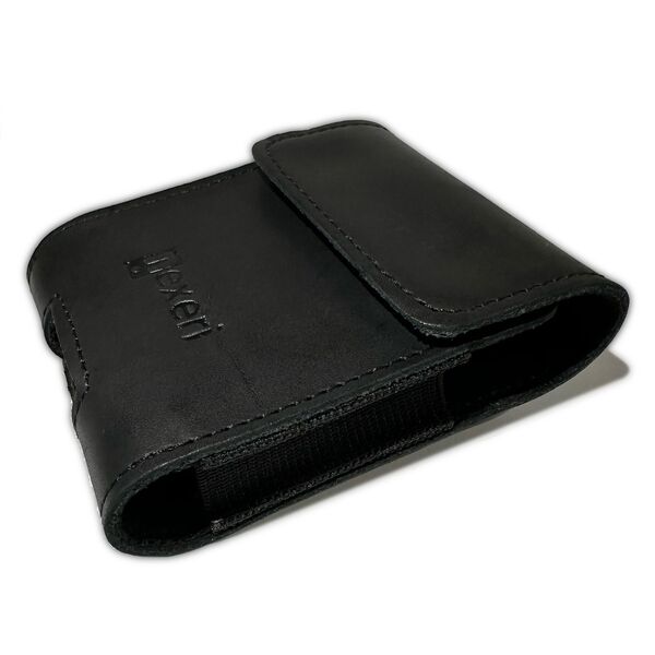 Vertical Leather Holster SAMSUNG GALAXY Z FLIP 3/4 for Belt Nexeri 3D Crazy black 5904161129837